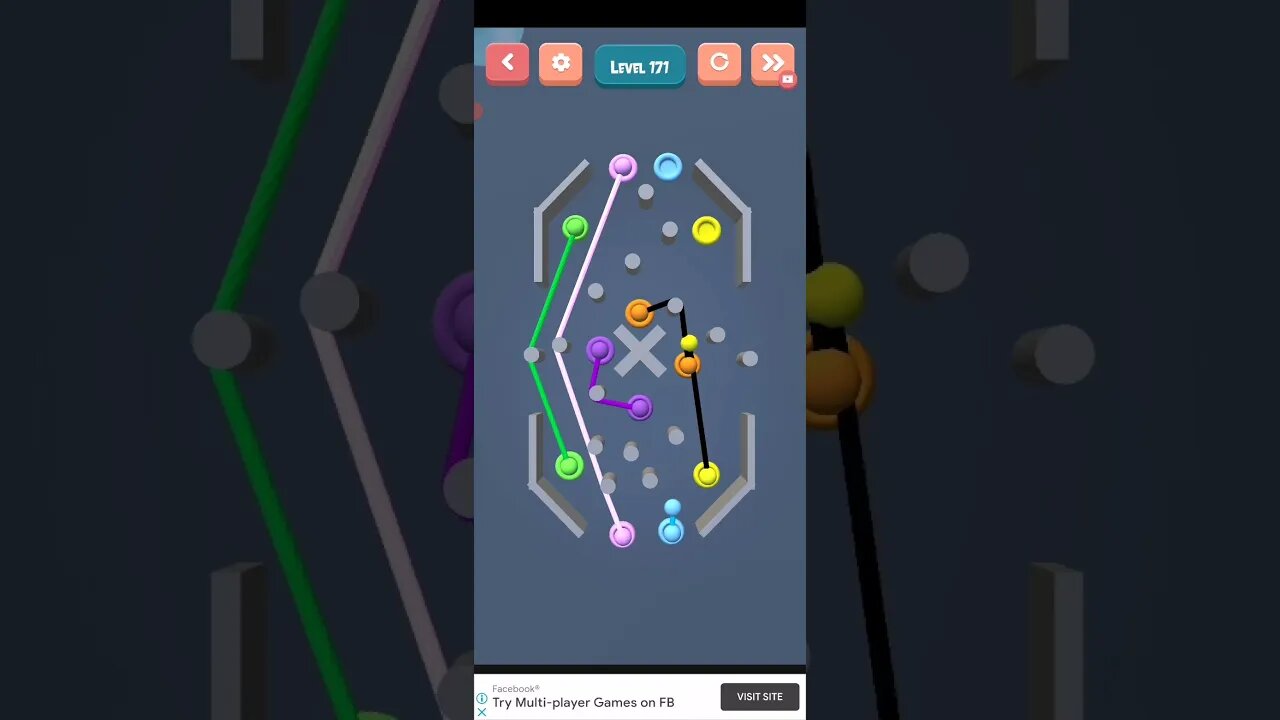 Color Rope Puzzle - Level 171