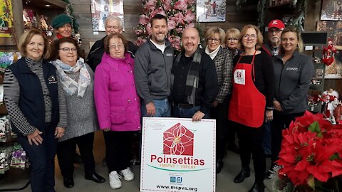 La campagne annuelle de poinsettias de la Maison de soins palliatifs est officiellement lancée