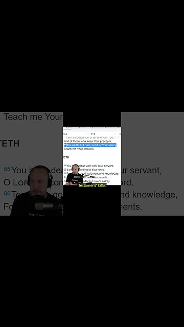 God is Merciful in the "Old Testament"