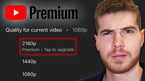 YouTube might disable 4K for non-Premium users