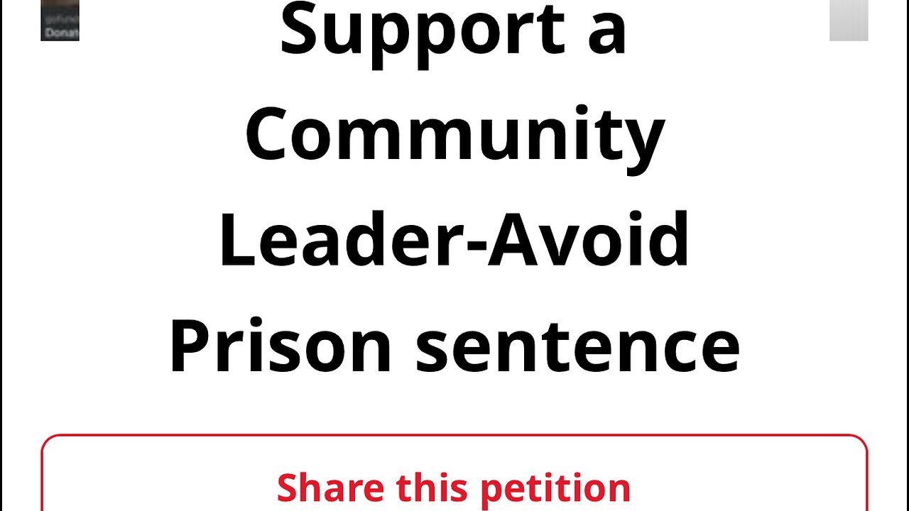 Search my petition on Change.org Pharoah Finley | Support a community Leader- Avoid Prison Sentence