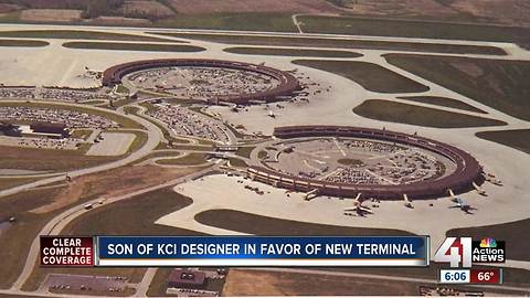 Son of KCI designer in favor of new terminal