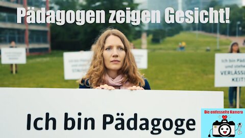 Lehrerdemo DÜSSELDORF am 05.06.2021 aus dem Blickwinkel der "Entfesselten Kamera"