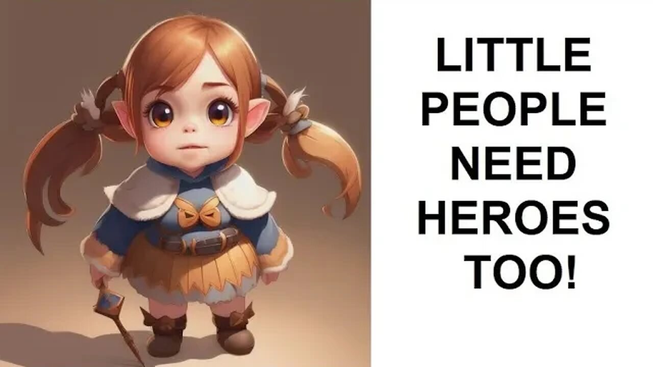 Little People need heroes too!