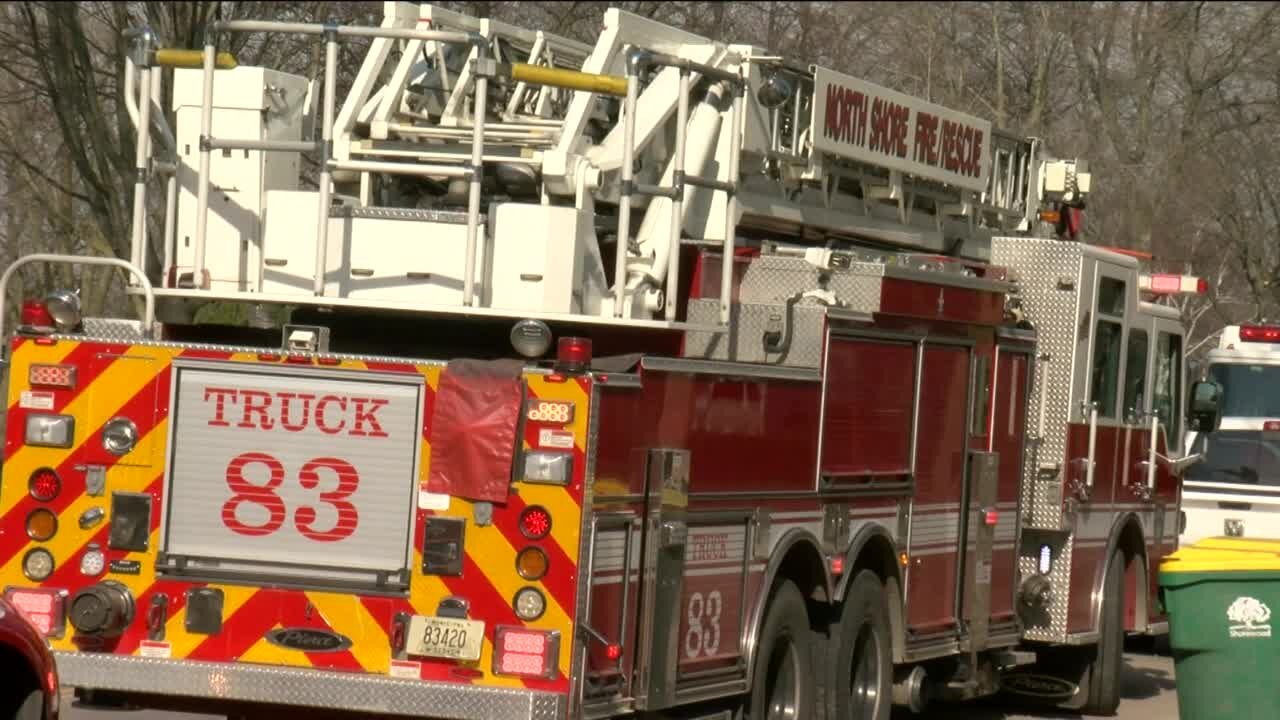 Man rescued after falling 60 feet in Shorewood