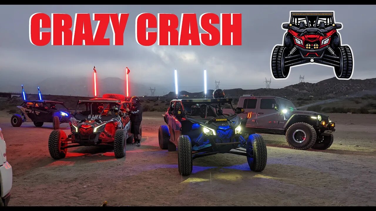 CRAZY SATURDAY NIGHT, Can am X3 Crash EP 246