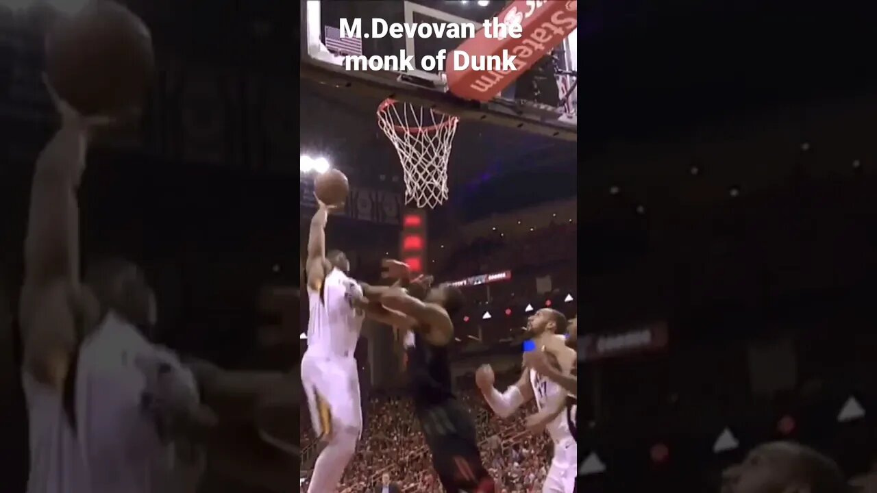 #the #monk #of #dunk #M.Denovan #still #mvp #mode #nba #basketball #league