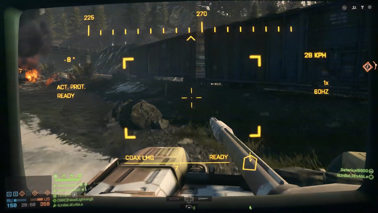 Battlefield Tank moments