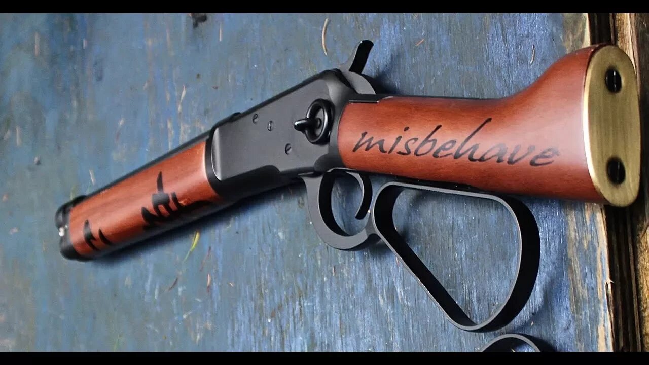 Winchester 1873 Airsoft Rifle - It's a hard &*%$