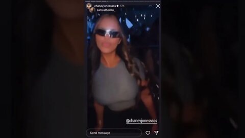 Kanye who? Chaney Jones showcases her assets with no man| 25th birthday bash in Vegas #shortsvideo