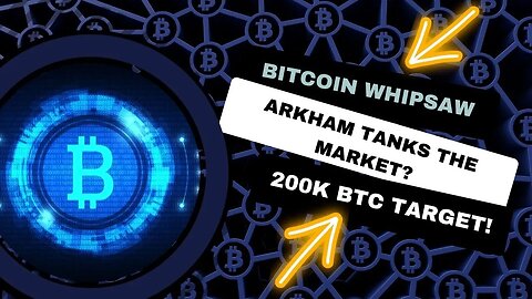 Bitcoin's Whipsaw Price Action & Arkham Tanks The Market?: 200k BTC Target - Comprehensive Analysis