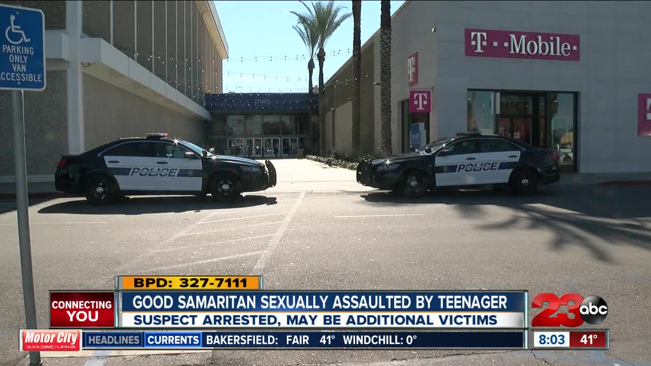 Good samaritan sexually assaulted by teenager