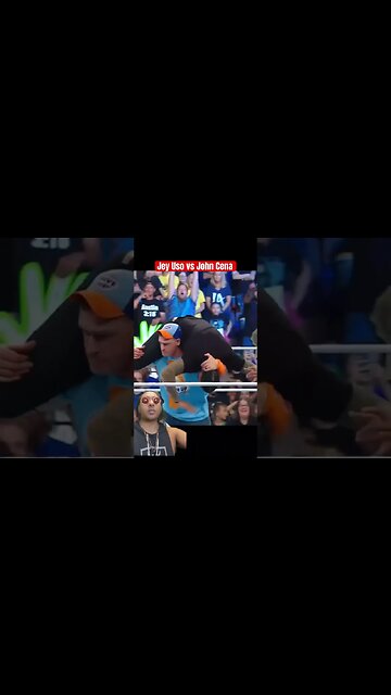 John Cena Finisher on Jey Uso 🔥😂 Attitude adjustment The Bloodline WWE Smackdown