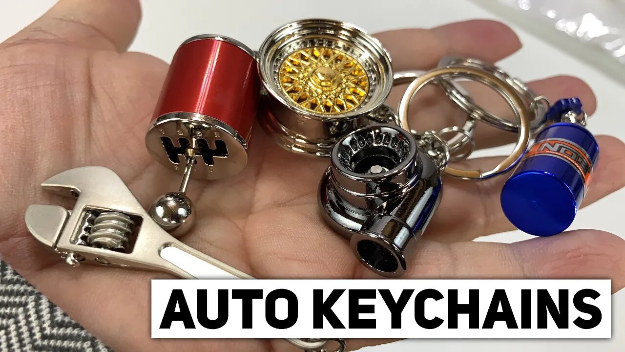 Cool Car Themed Accessories Keychains by iSpeedyTech Review