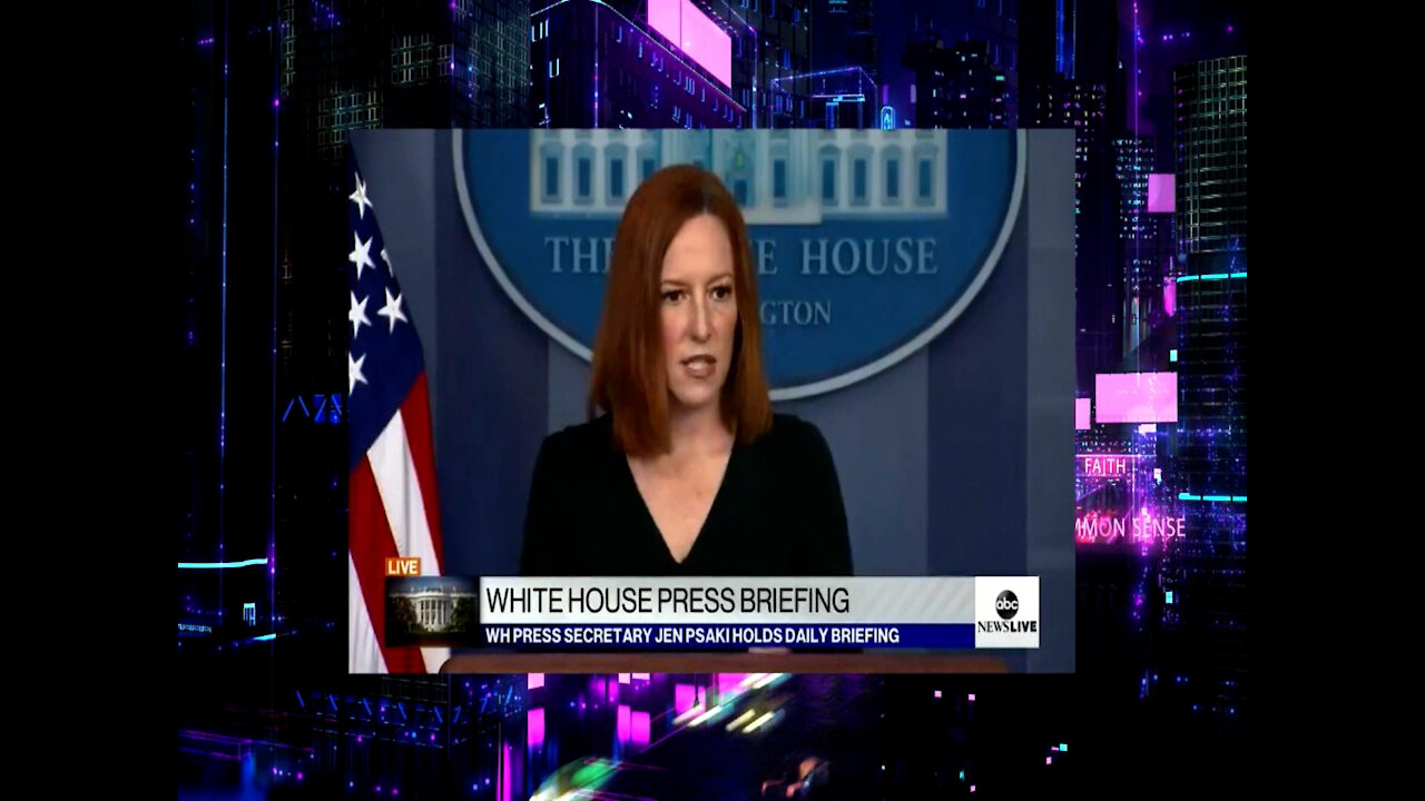 Jen Psaki Blames Biden Border Crisis on President Trump, Kamala Says It's A Climate Change Issue?