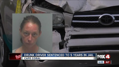 Dui sentencing for Cape Coral woman