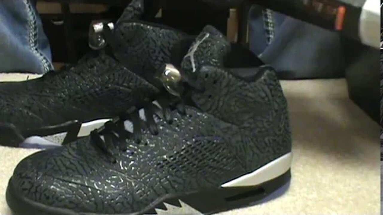 UNBOXING:"AIR JORDAN 5 3LAB5" METALLIC/SILVER