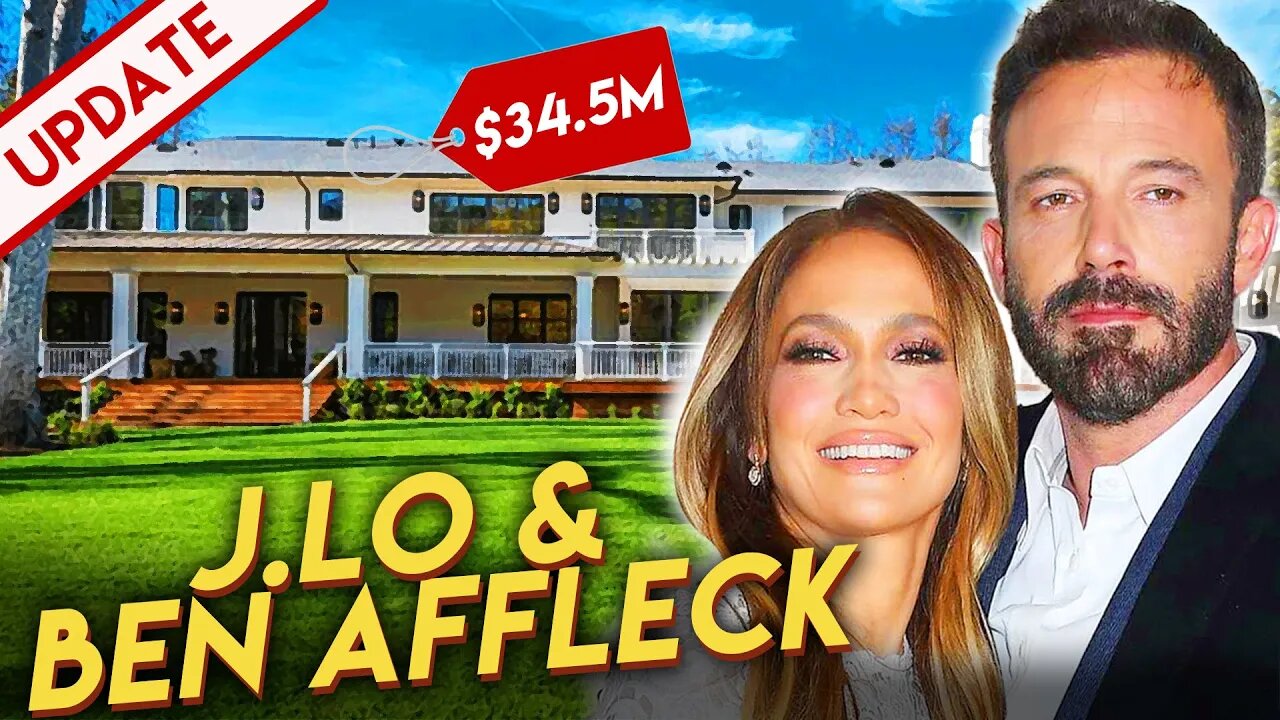 Jennifer Lopez & Ben Affleck | House Tour | $34.5 Million Pacific Palisades Mansion & More