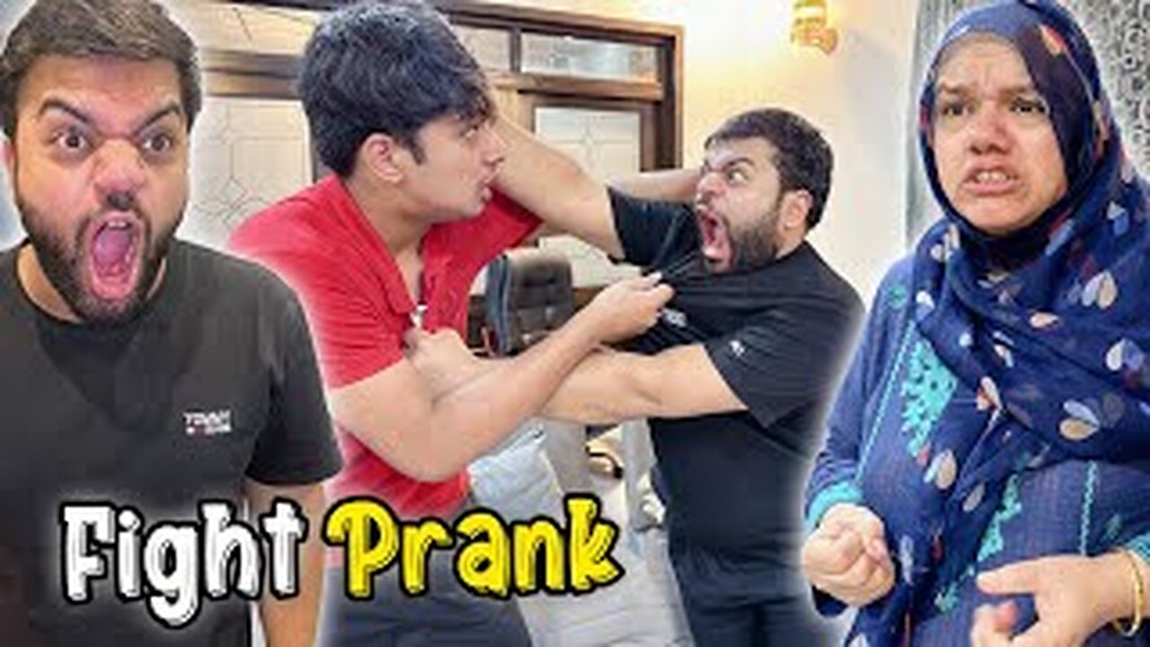 Fake fight pranke