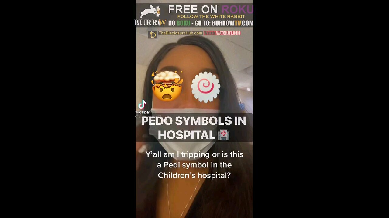 "Pedo Symbols at Doctors" is banned on tiktok - is this why? Are they actually using these symbols