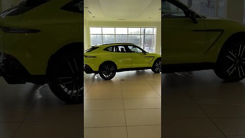 Another Lime Green Super Car, 2023 Aston Martin DBX