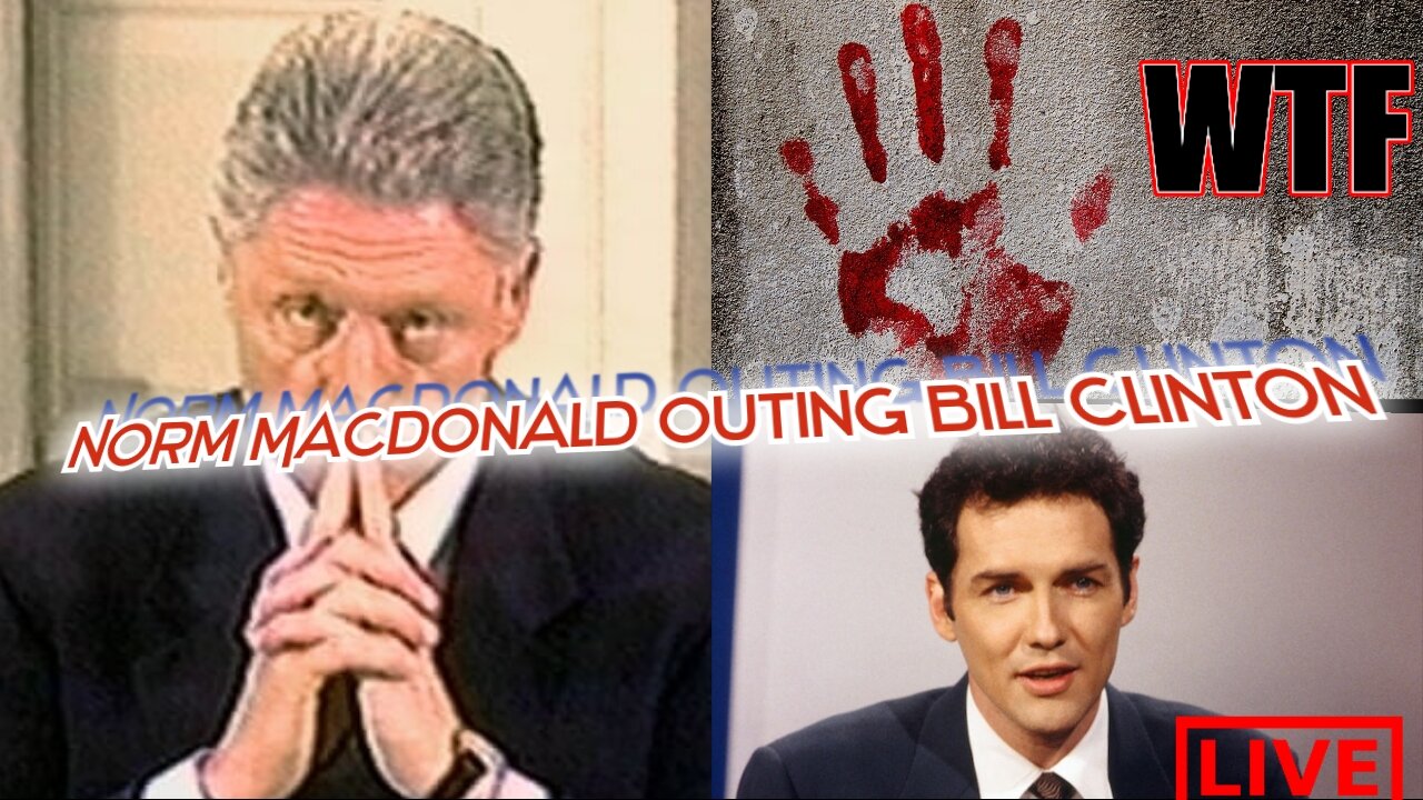 That Time NORM Macdonald outed Bill Clinton