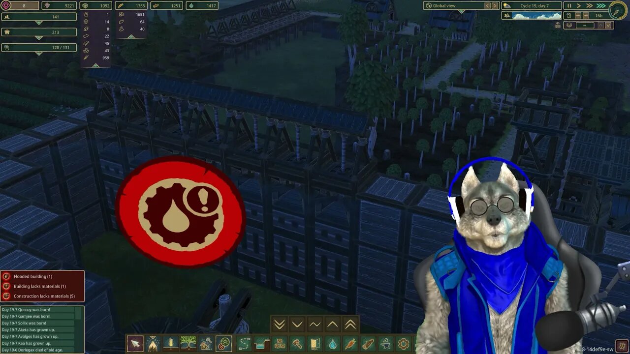 Bye Bye Drought Season - Expanding our Massive Reservoir - Timberborn