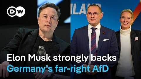 How influential is Musk among the far right in Germany? | DW News