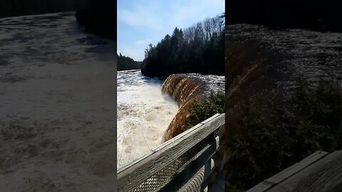 Tahquamenon Falls spring melt