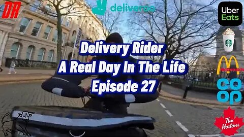 Working The Morning Shift for UberEats & Deliveroo (A Real Day In The Life) S2E27