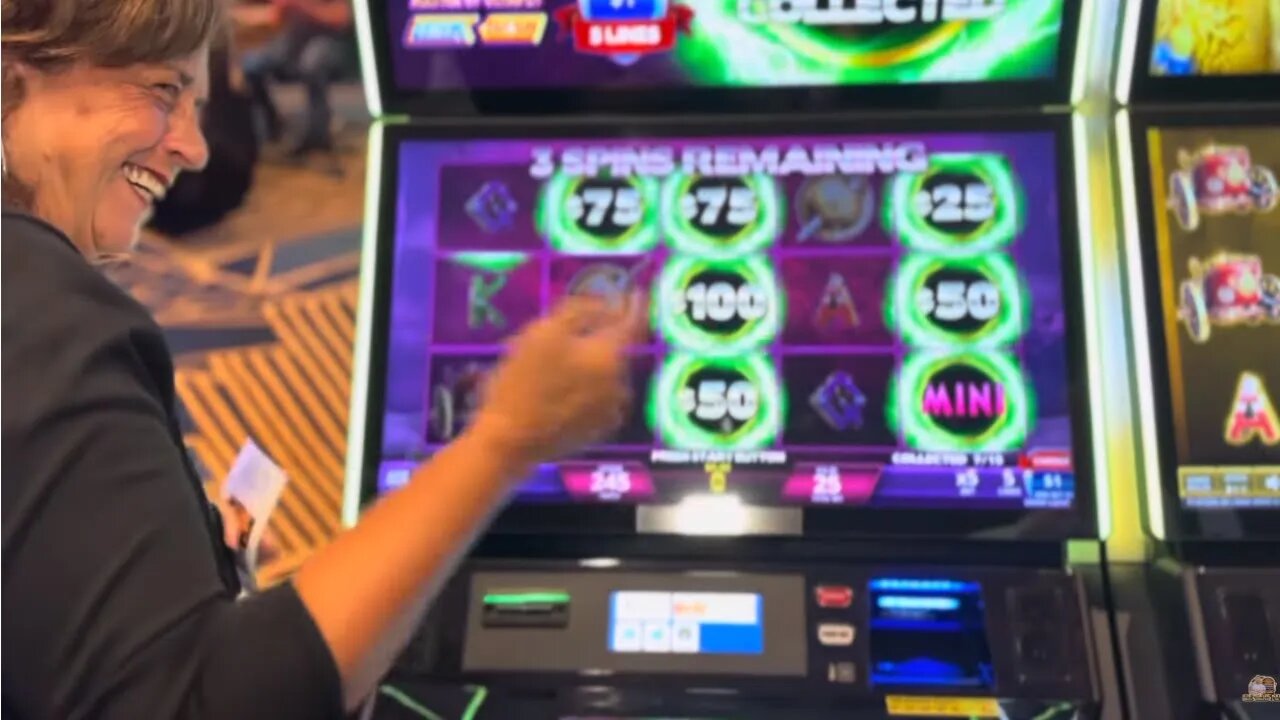 I Gave This Lucky Lady $200 and She Wins HUGE! Gail: Episode 3