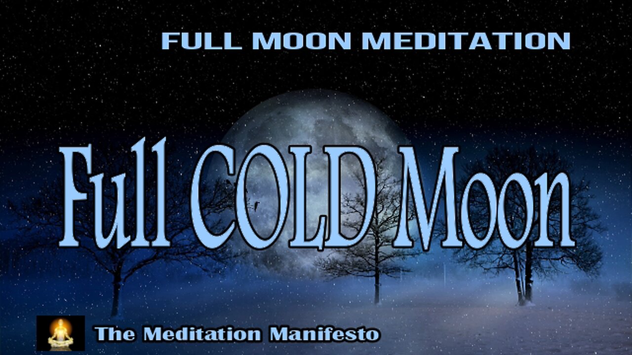 FULL COLD MOON | Letting Go | Self Reflection | Delta Tones #coldmoon