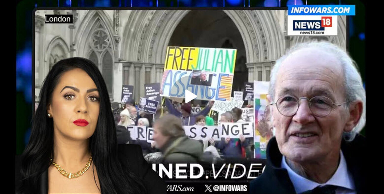 Father of Julian Assange, John Shipton & Maria Zeee on Infowars: Free Assange Now!