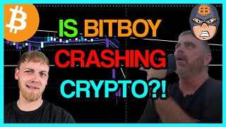 IS BITBOY CRASHING THE CRYPTO MARKET??!! BITCOIN UPDATE!