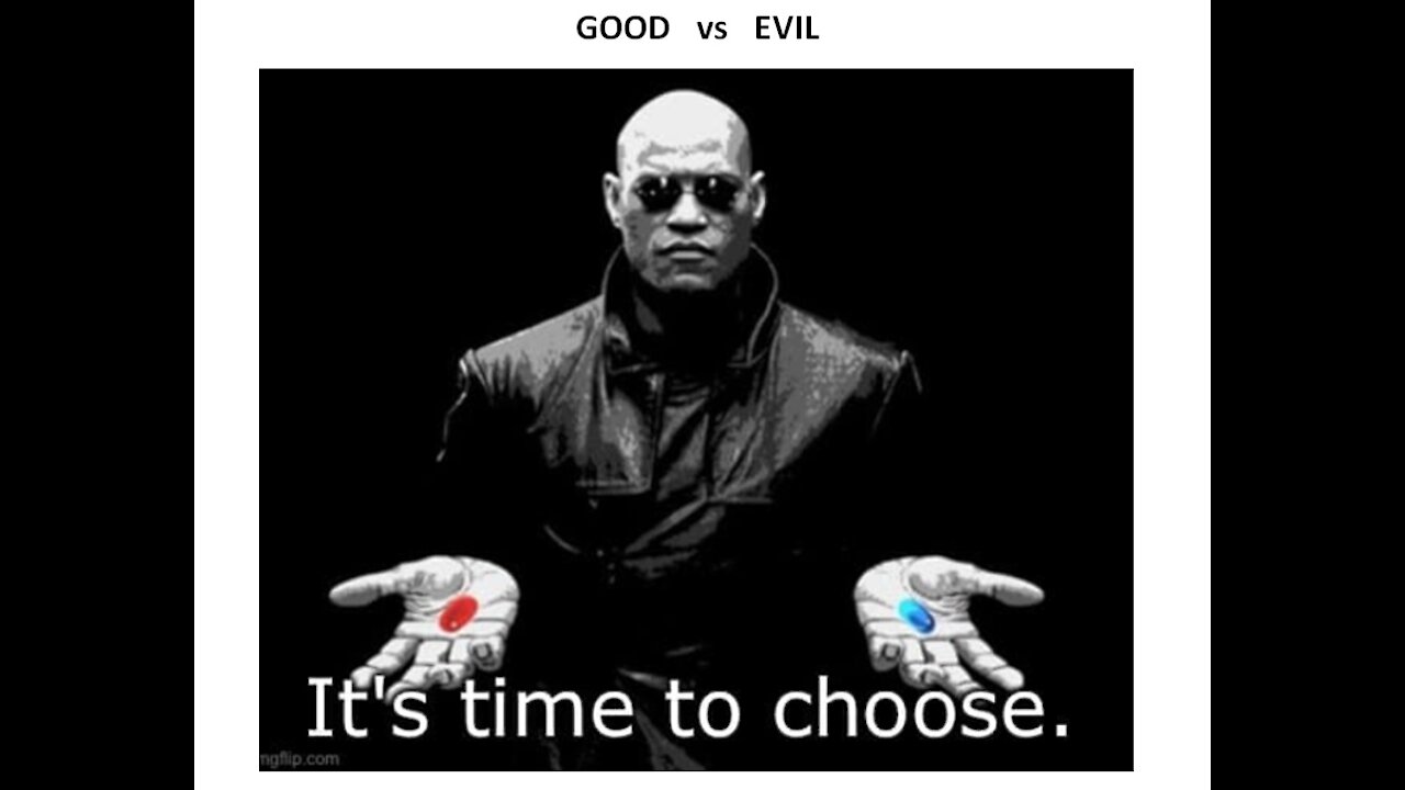 BIDEN, THE BATTLE BETWEEN GOOD AND EVIL