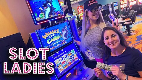 💦Whales of Cash Slot Play! 💦$100 with Laycee & Melissa 🐋| Slot Ladies