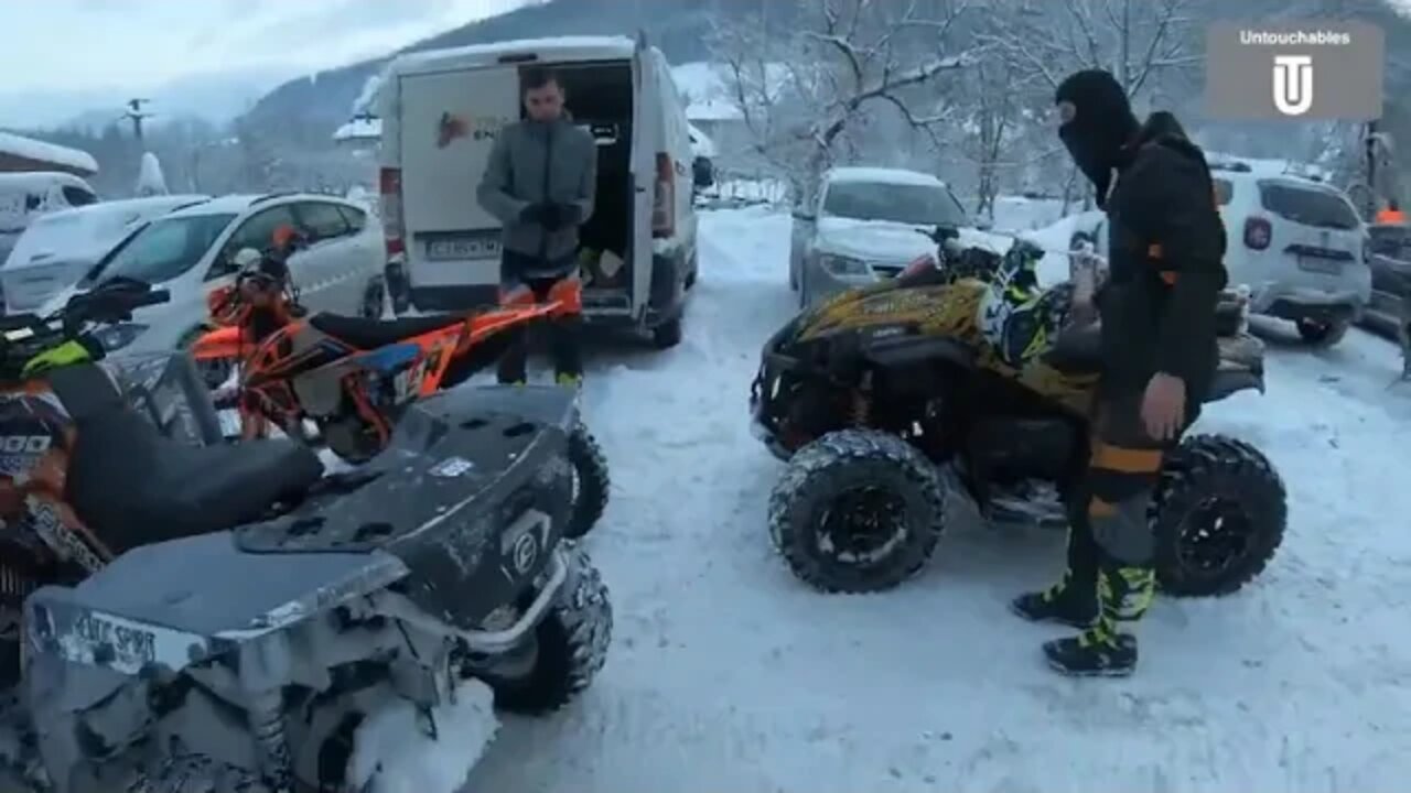 Frozen Rush 🥶🚀 Snow Ice Race ❄️❗️ATV SSV QUAD MOTO❗️ Băiuț, Maramureș Day 1