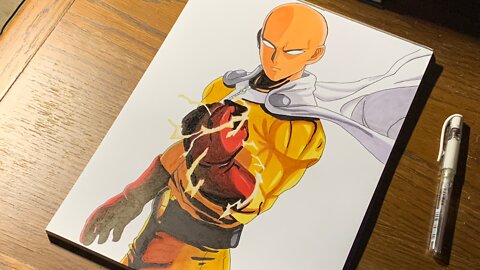 One Punch Man (Saitama Drawing)