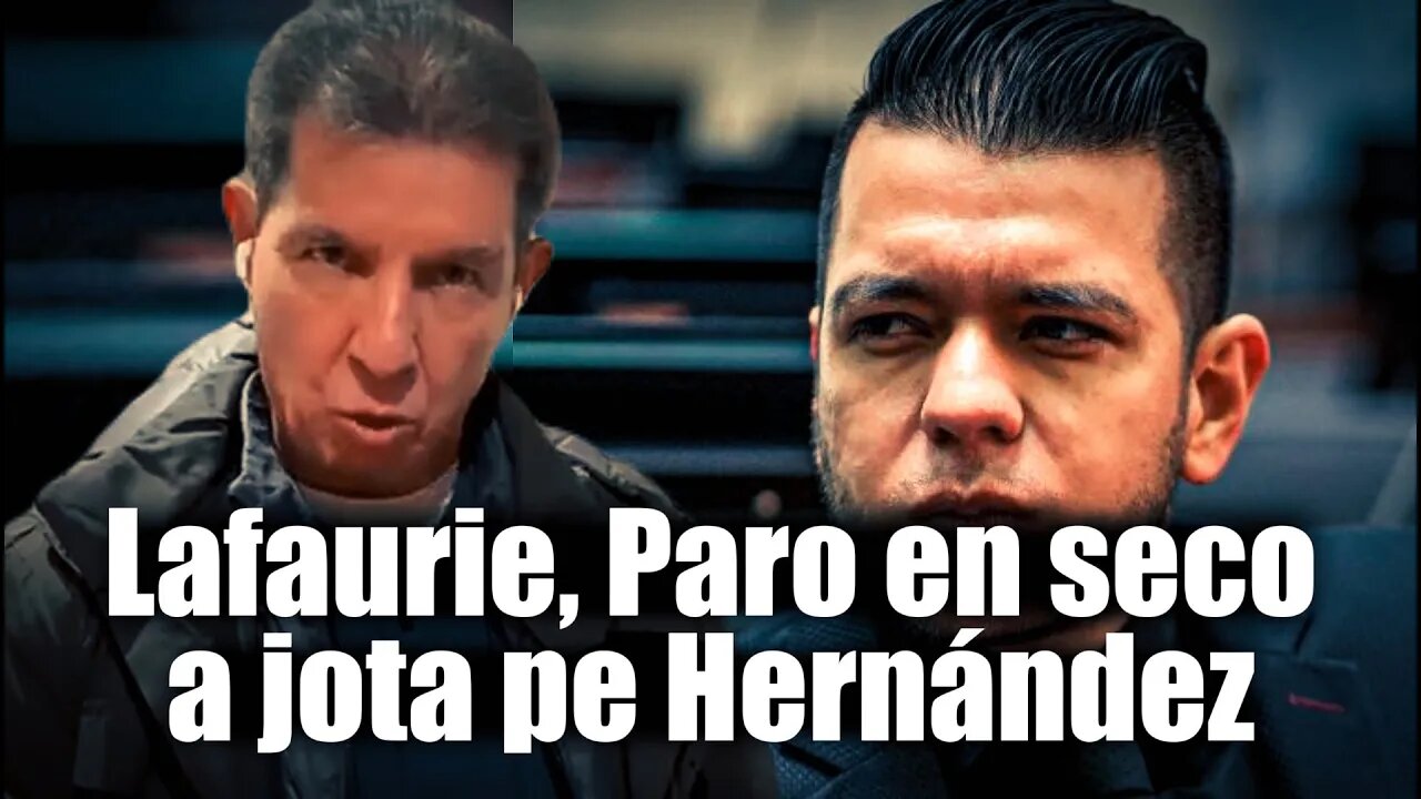 🛑🎥 José Félix Lafaurie, Paro en seco a Jota Pe Hernández 👇👇