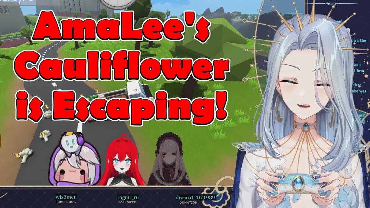 @LeeandLie's Cauliflower is Escaping! #vtuber #clips