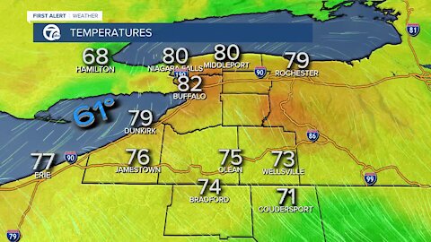 7 First Alert Forecast Noon Update