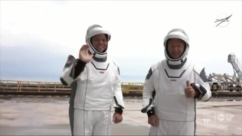 Take 2 for SpaceX's 1st astronaut launch with more storms