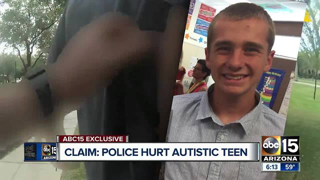 Family of teen with autism files $5 million claim against Buckeye police