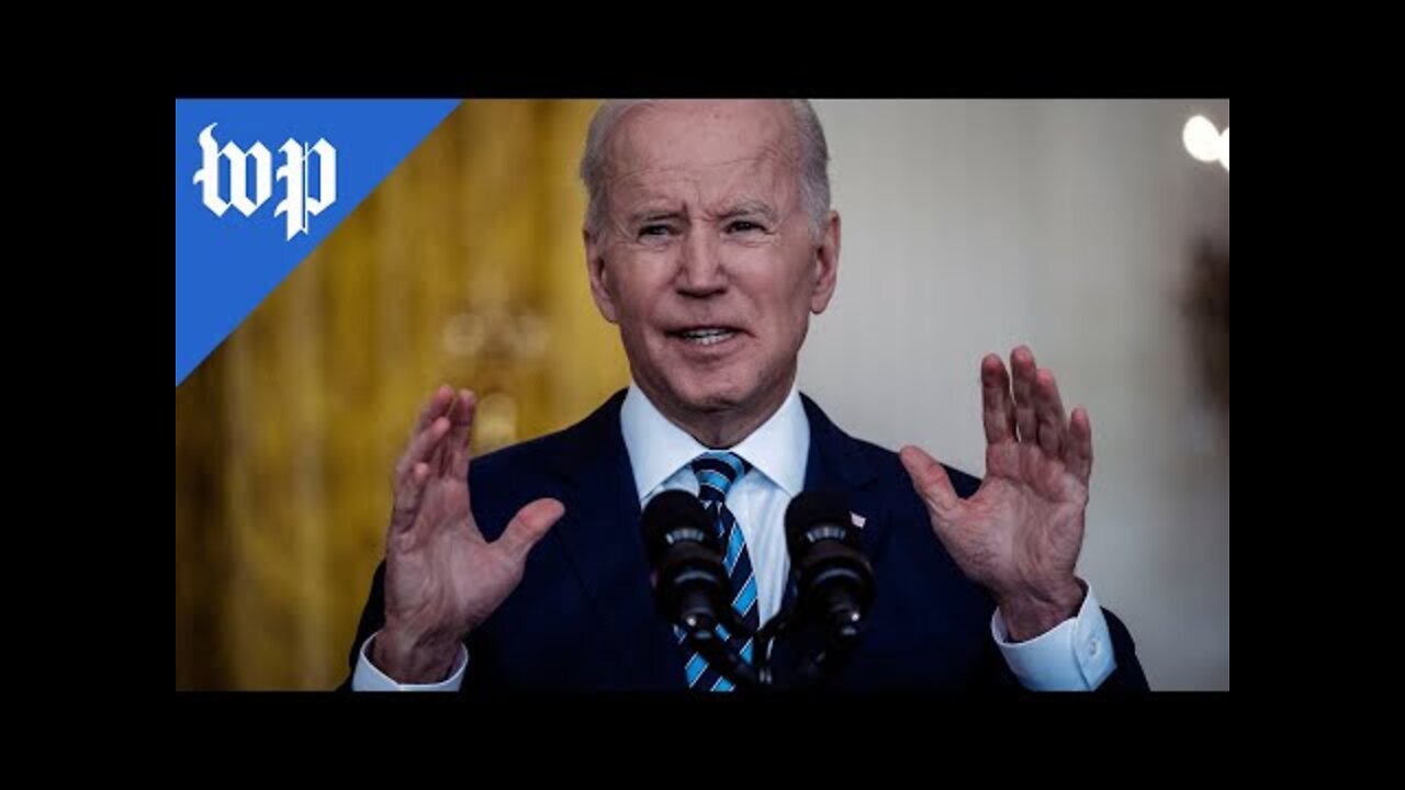 Biden contradicts White House on purpose of Russian sanctions