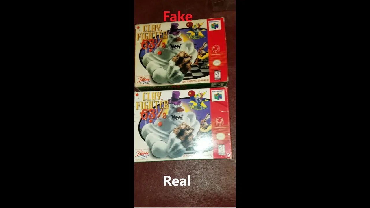 Watch out for Fake N64 and other Nintendo Boxes! JayBizRetroCorner Real vs Fake