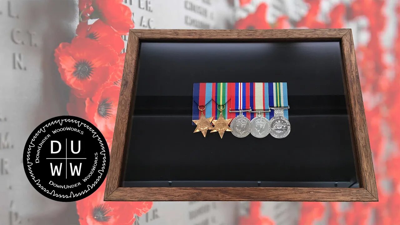 War Medals Display Case | ANZAC Project