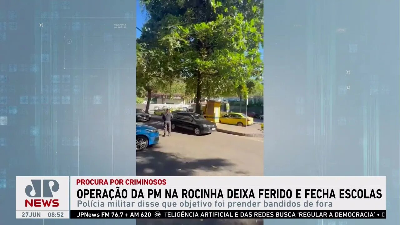 Polícia Militar faz operação na Rocinha para prender bandidos foragidos