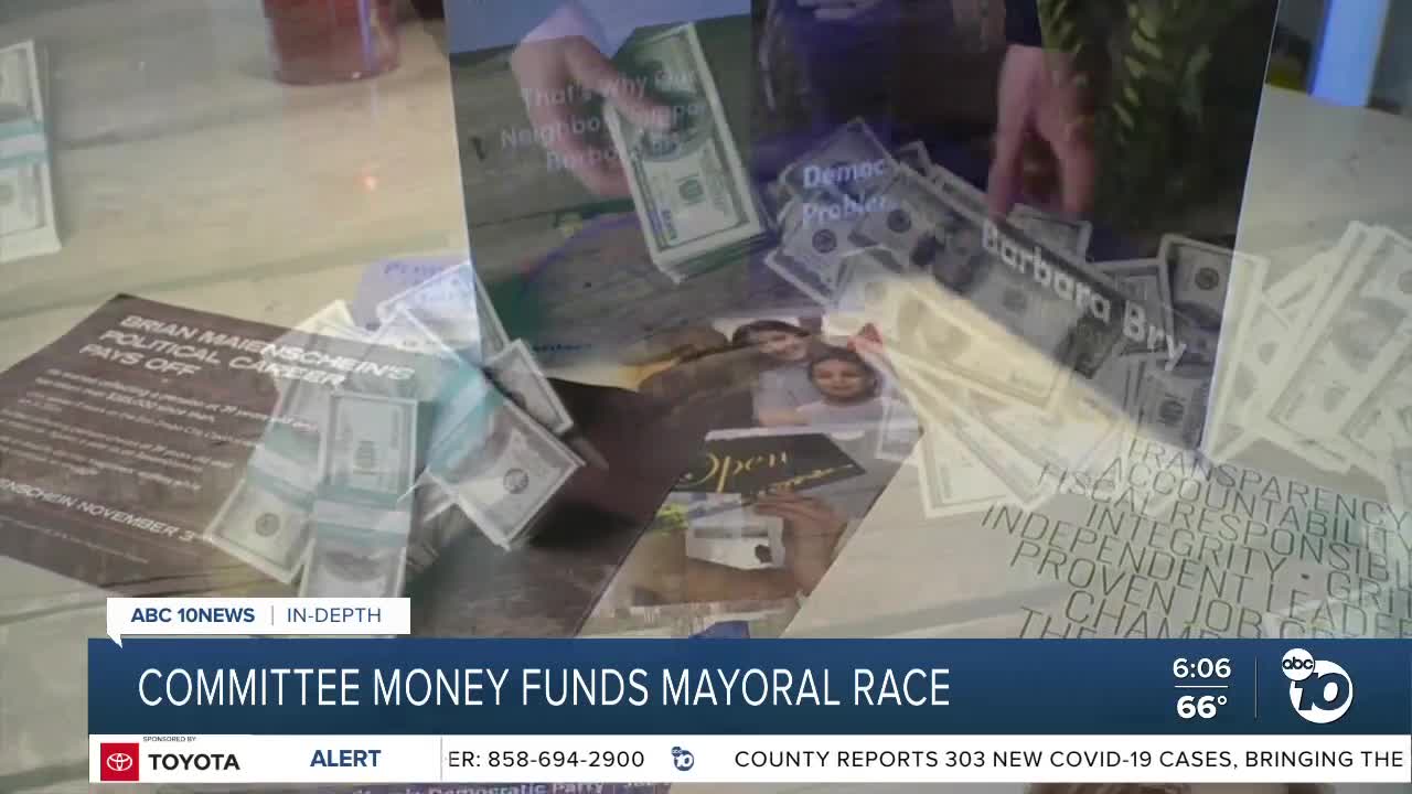 In-Depth: Campaign committees fund San Diego mayoral race