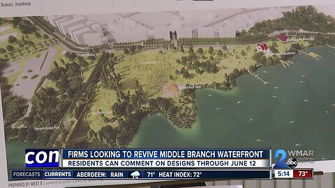 Firms competing to revitalize Middle Branch Waterfront