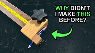 This completely changes how I design furniture… DIY Beam Compass